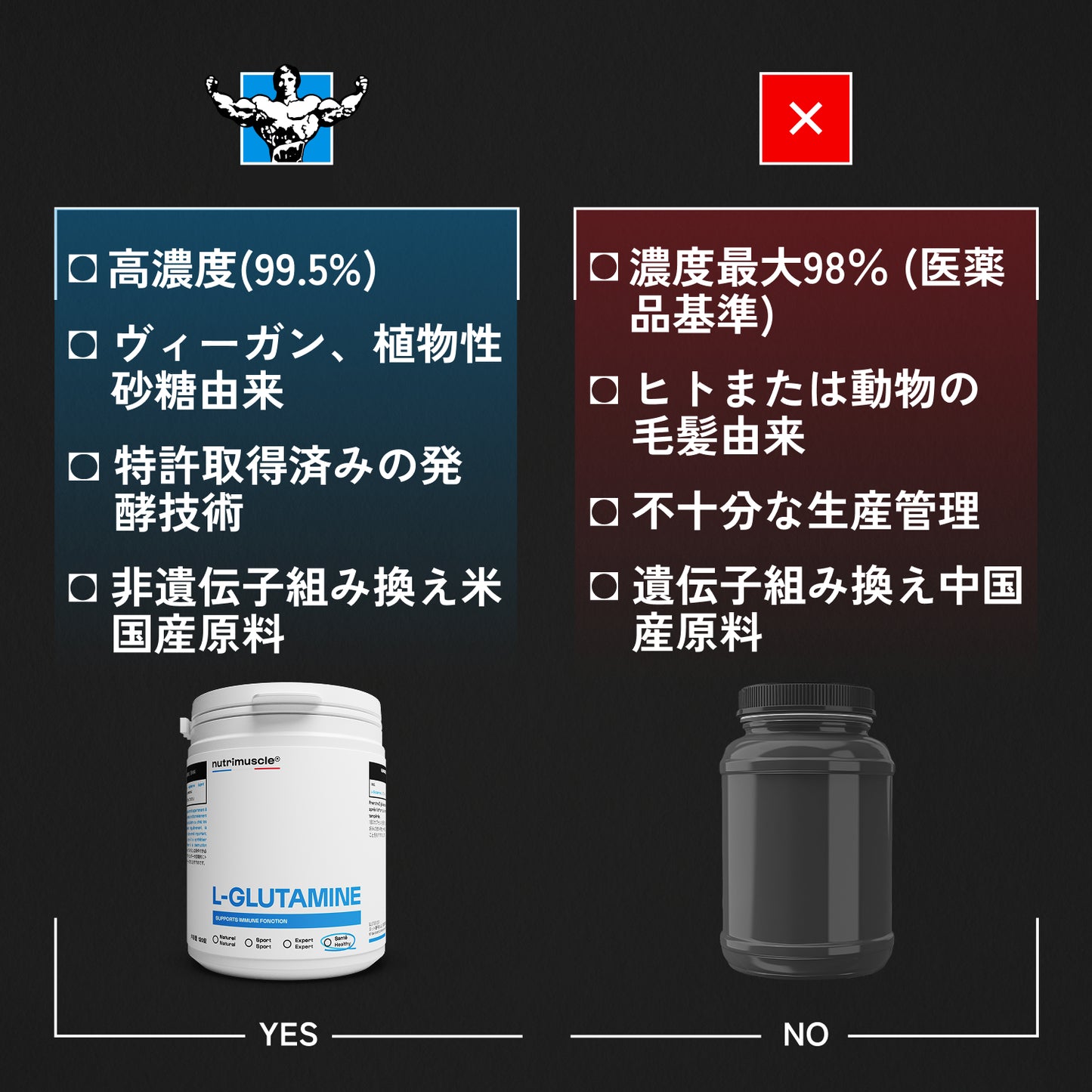 グルタミンカプセル (L-グルタミン)カプセルタイプ