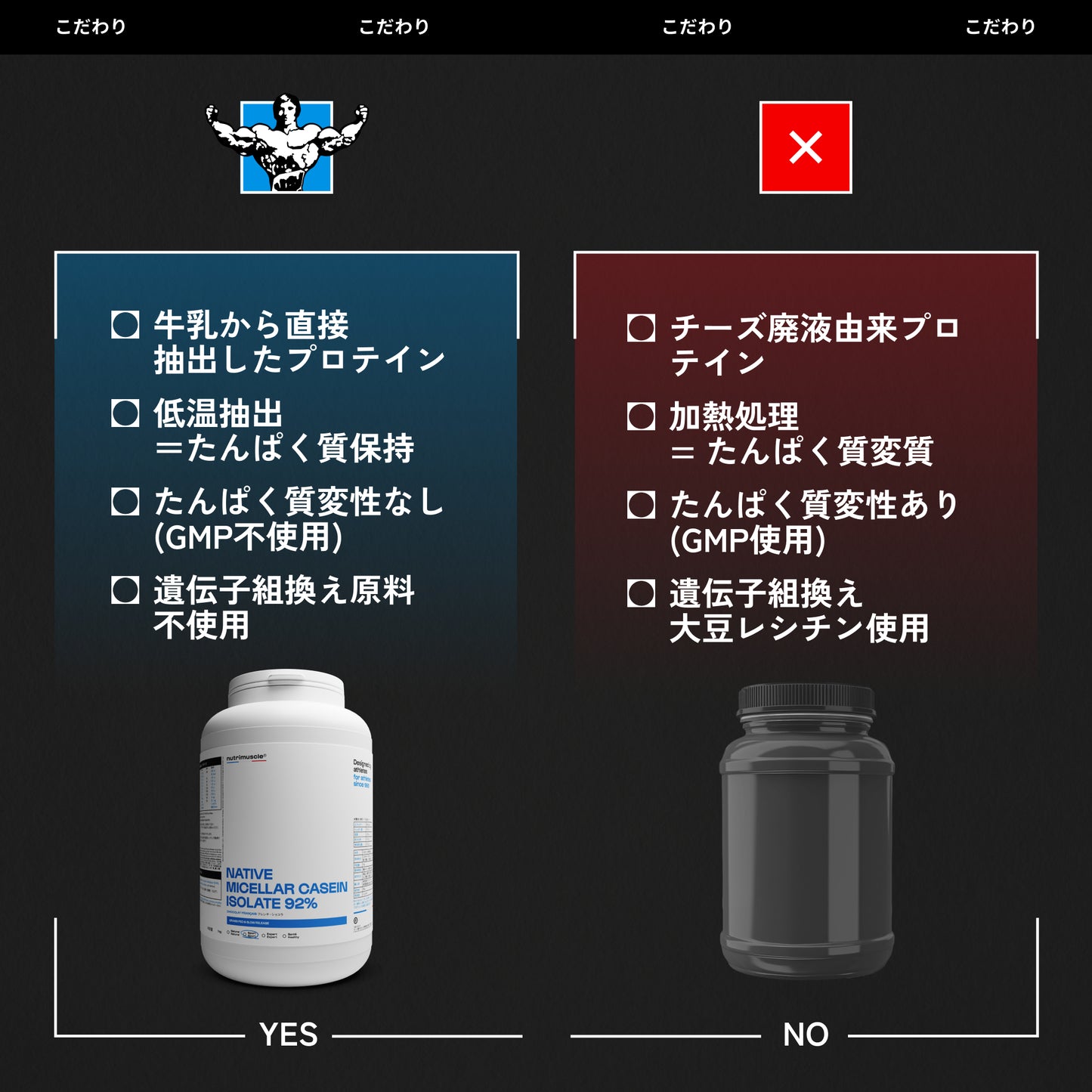 ネイティブ ミセラー カゼイン