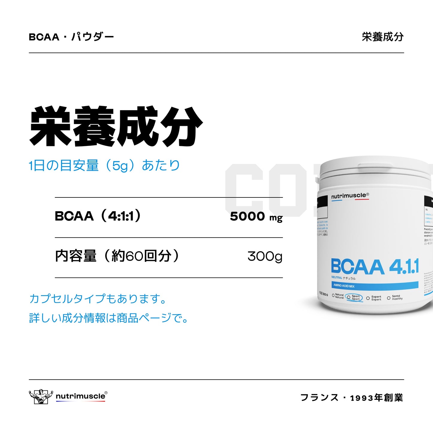 BCAA 4.1.1 パウダー