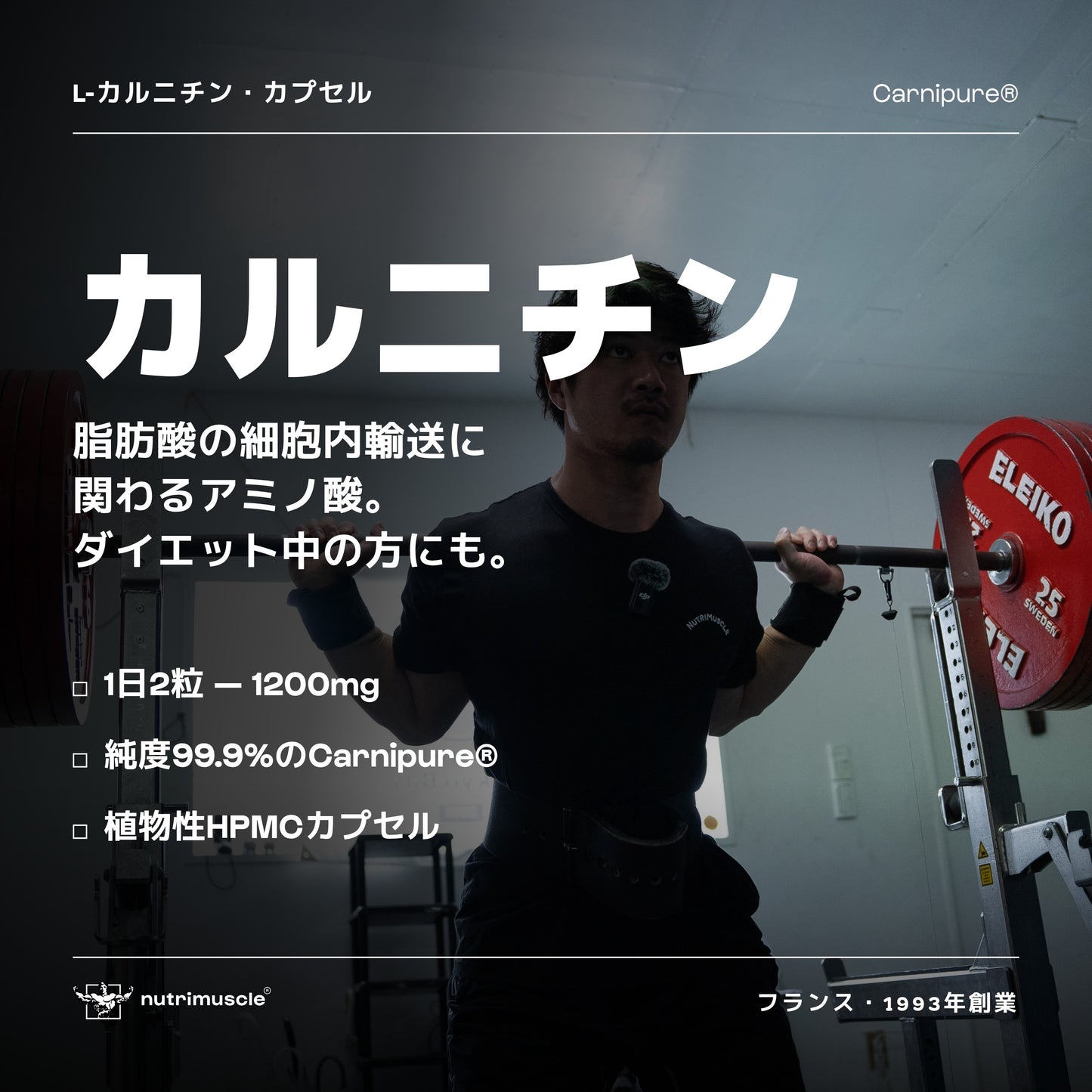 L-カルニチン（Carnipure®）カプセル