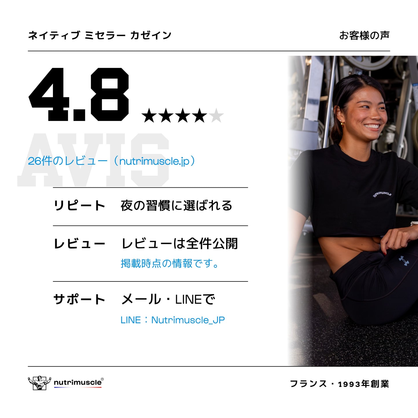 ネイティブ ミセラー カゼイン