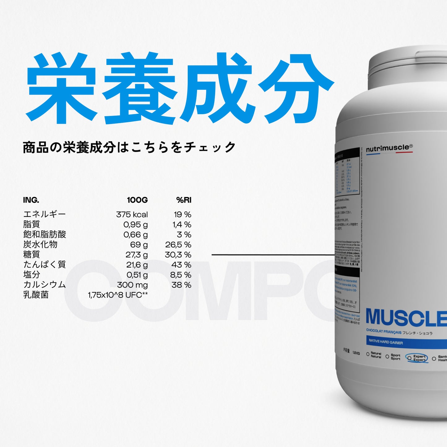 マッスルマス（ハードゲイナー）
