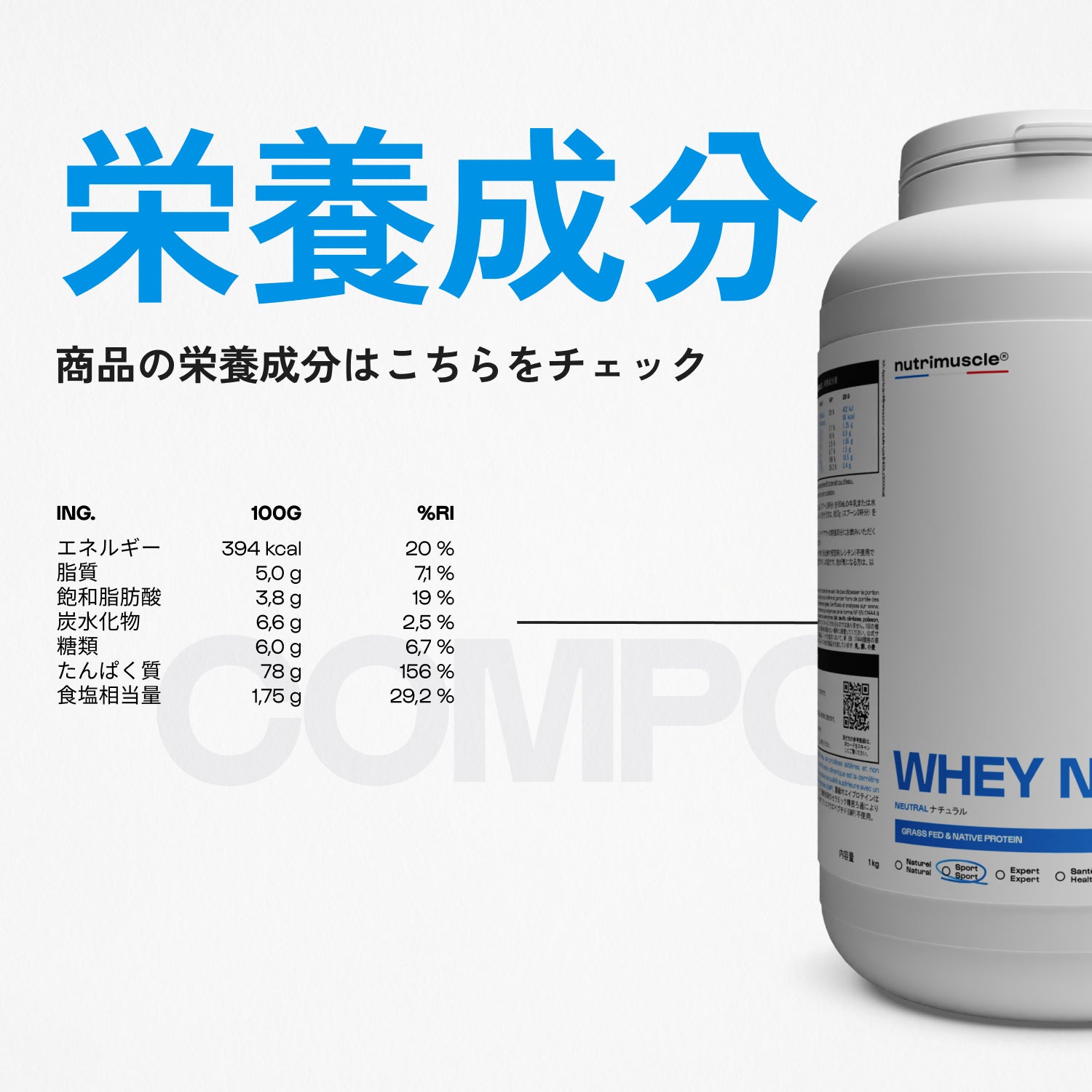 ネイティブ ホエイ (nWPC)