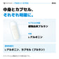L-アルギニン カプセルの原材料：L-アルギニンと植物由来のプルランカプセル。構造を示す模式図。