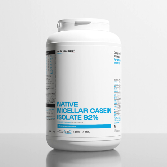 Nutrimuscle ネイティブ ミセラー カゼイン フレンチ・ショコラ 1.00 kg ボトル