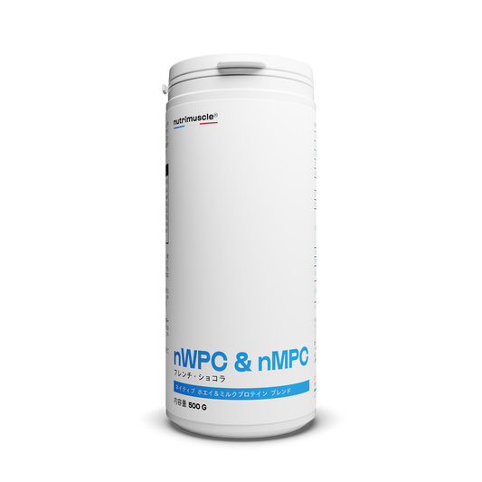 Nutrimuscle ネイティブホエイ プロティミュスクル フレンチ・ショコラ 500 g 容器