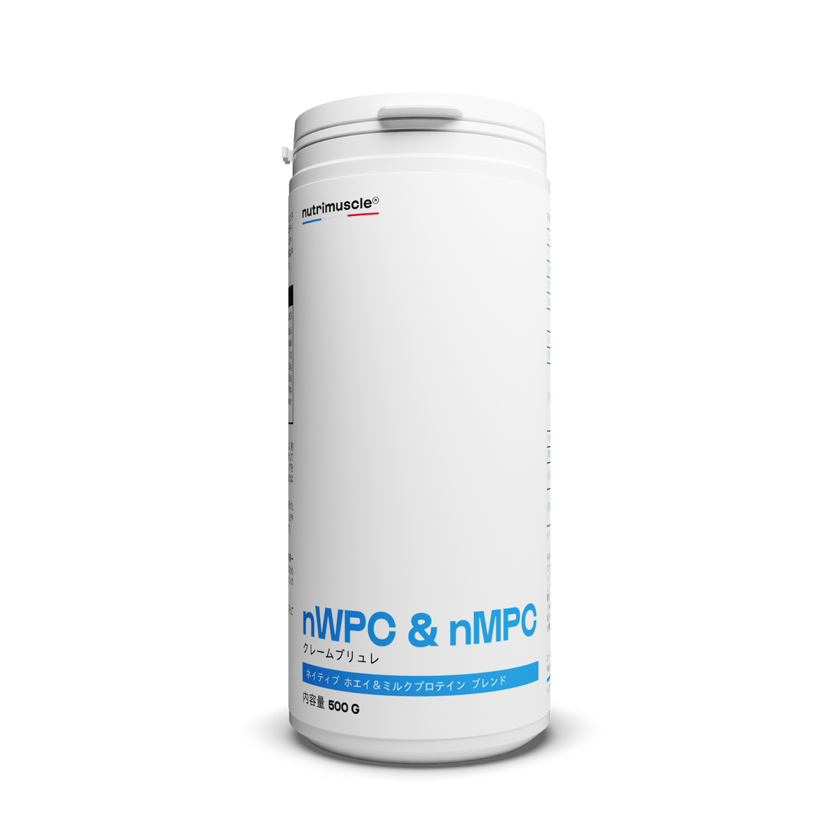 Nutrimuscle ネイティブホエイ プロティミュスクル クレームブリュレ 500 g 容器